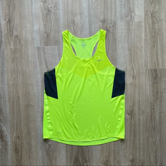 Nike Drifit Gym Workout Tank Top Running - Picture 1 of 3